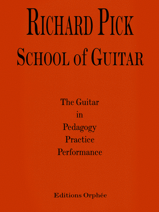 Book cover for Richard Pick: School of Guitar
