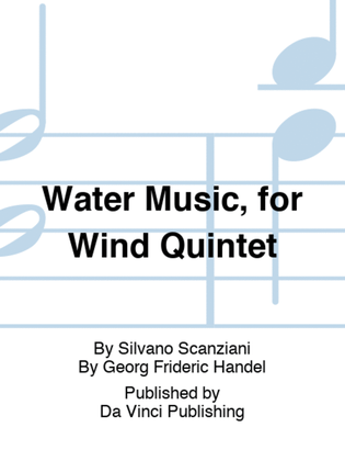 Water Music, for Wind Quintet