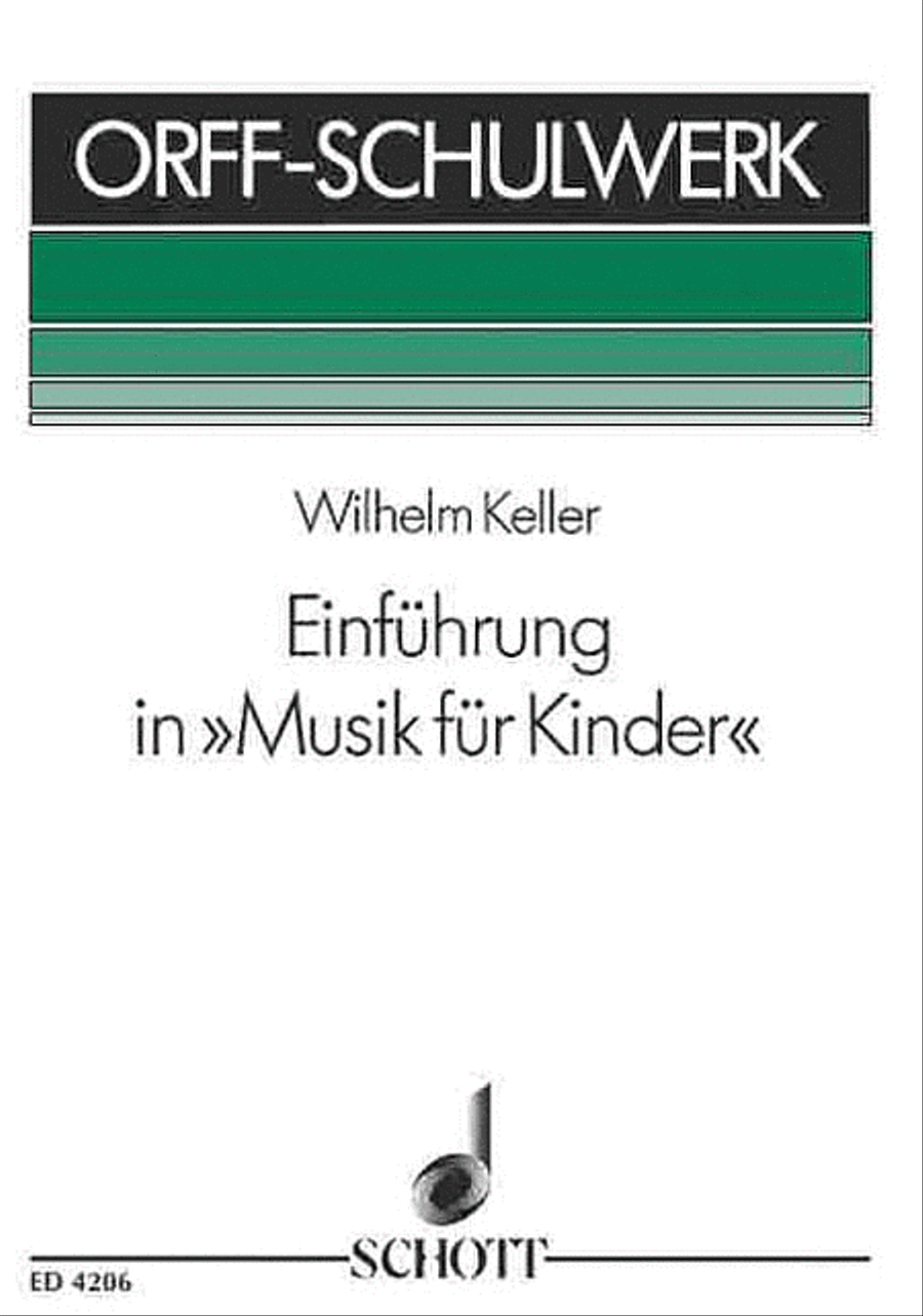 Einfuhrung In Das Orff Schulwerk