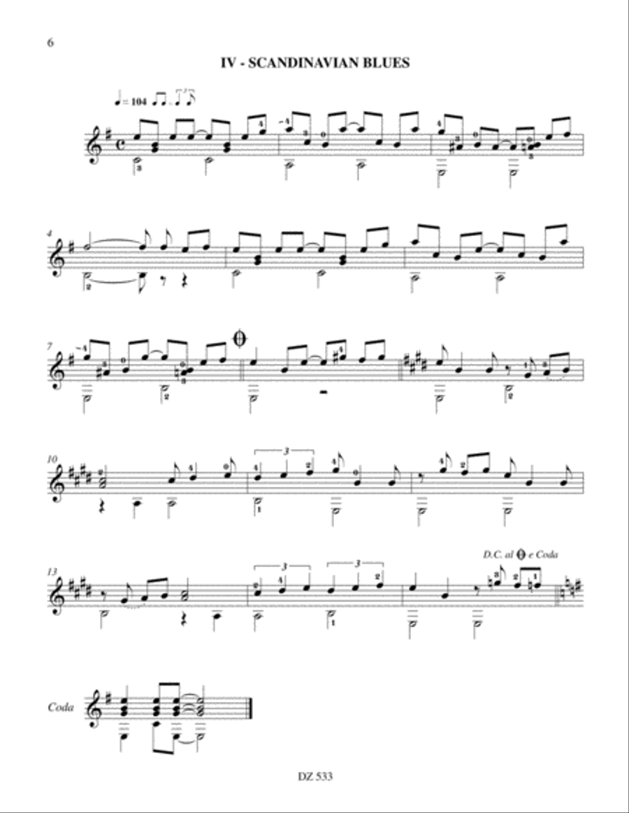 Doggybag Blues Doggybag Blues Electric Guitar scores gallery preview page 5