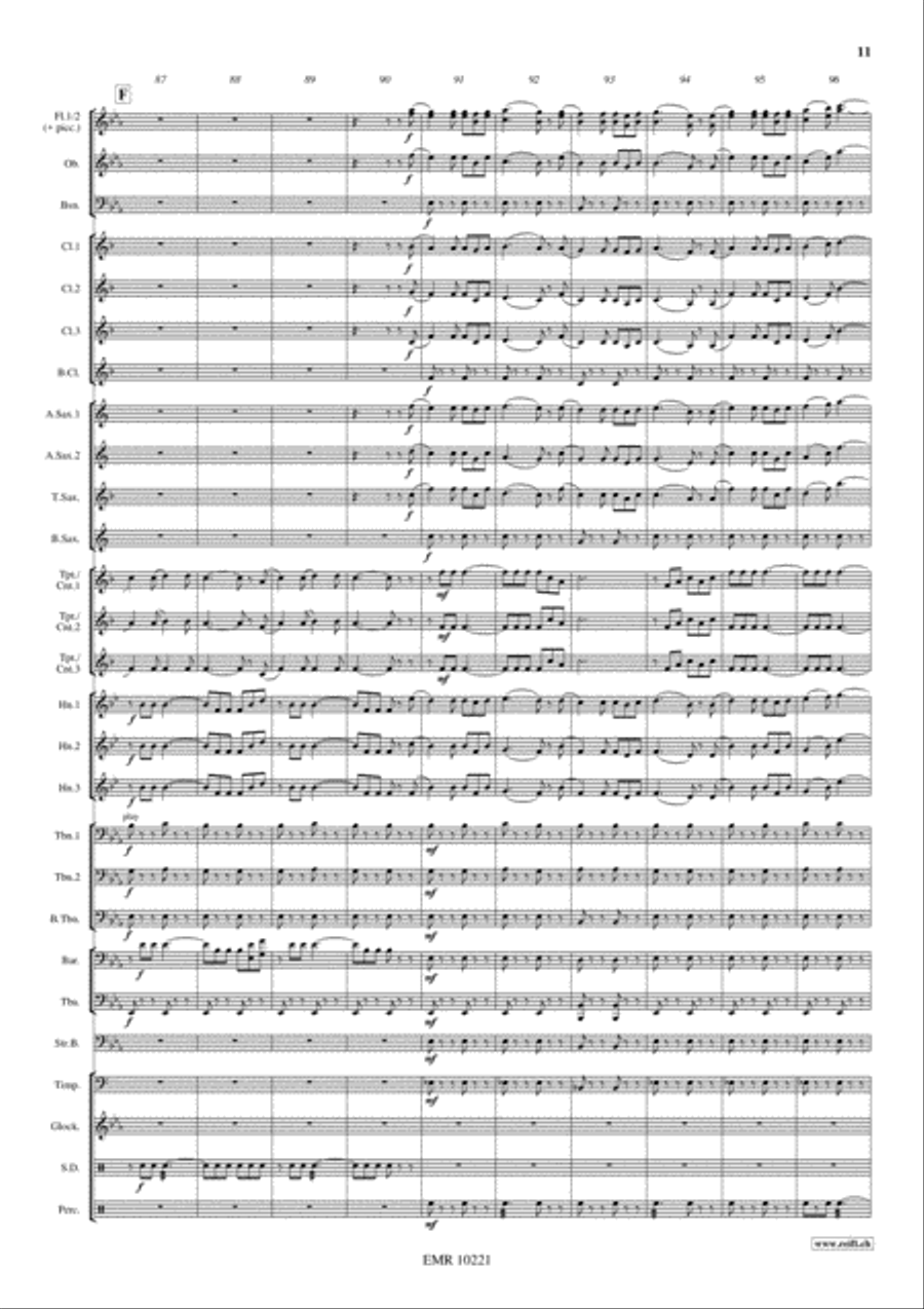 Best Of British Concert Band scores gallery preview page 12