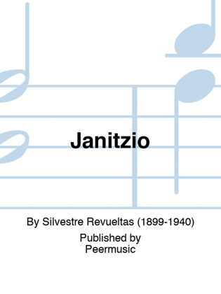 Book cover for Janitzio