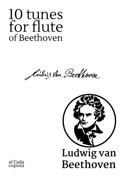 10 tunes for FLUTE of Beethoven image number null