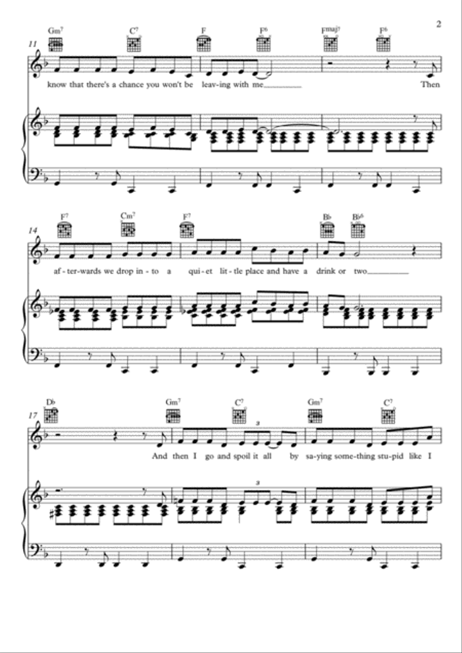 Somethin' Stupid Voice scores gallery preview page 2