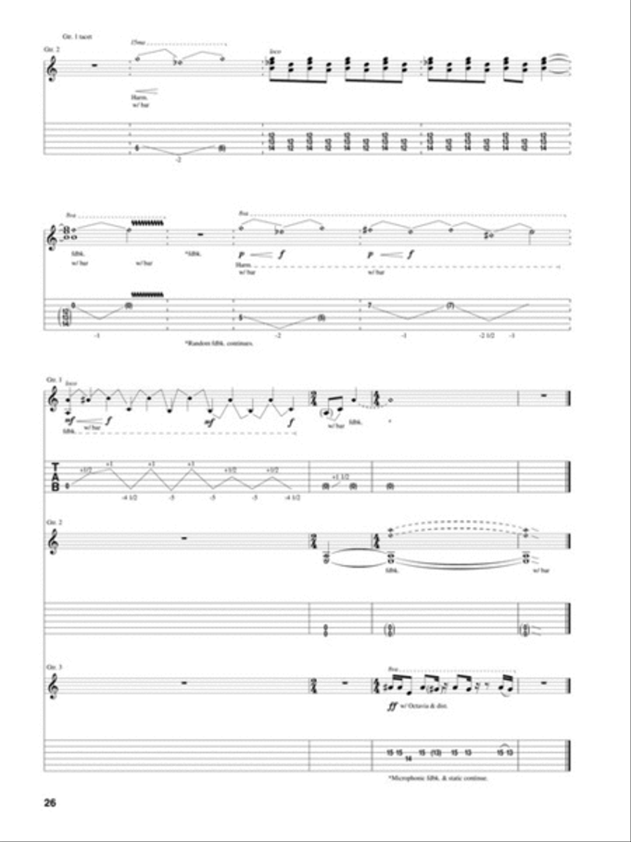 Jimi Hendrix – Axis: Bold As Love Electric Guitar scores gallery preview page 5