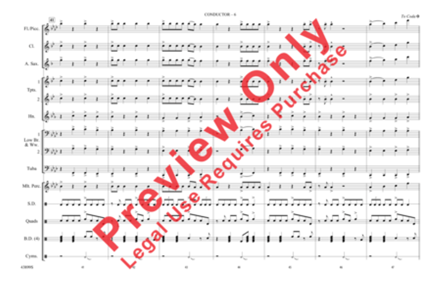 This Is How We Do This Is How We Do Marching Band scores gallery preview page 7