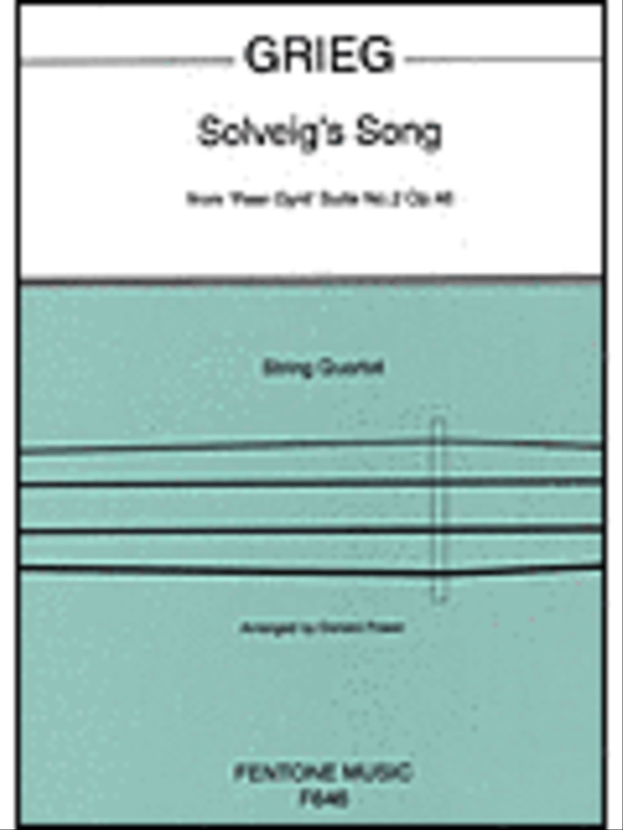Solveig's Song from Peer Gynt Choir scores gallery preview page 1