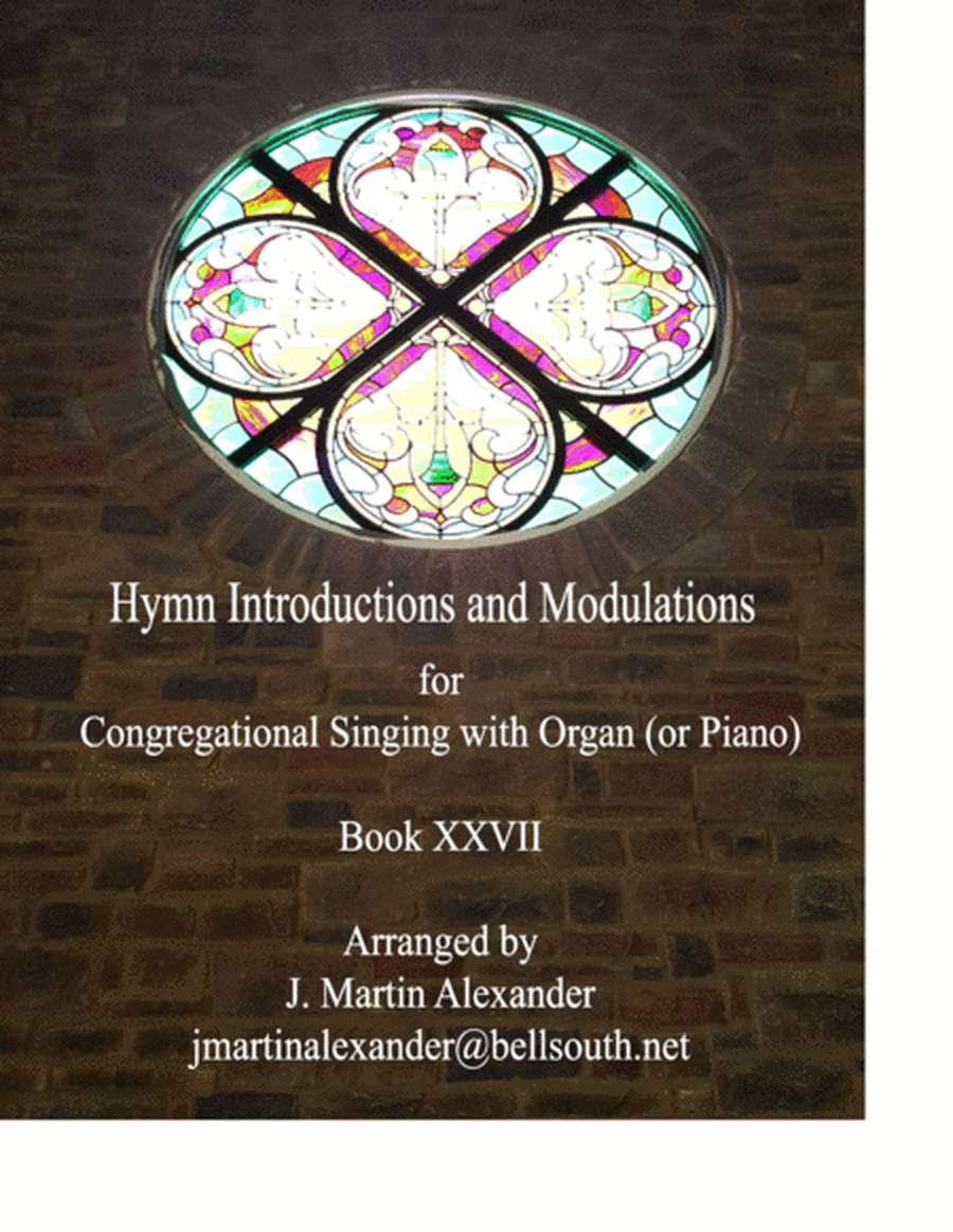 Hymn Introductions and Modulations - Book XXVII image number null