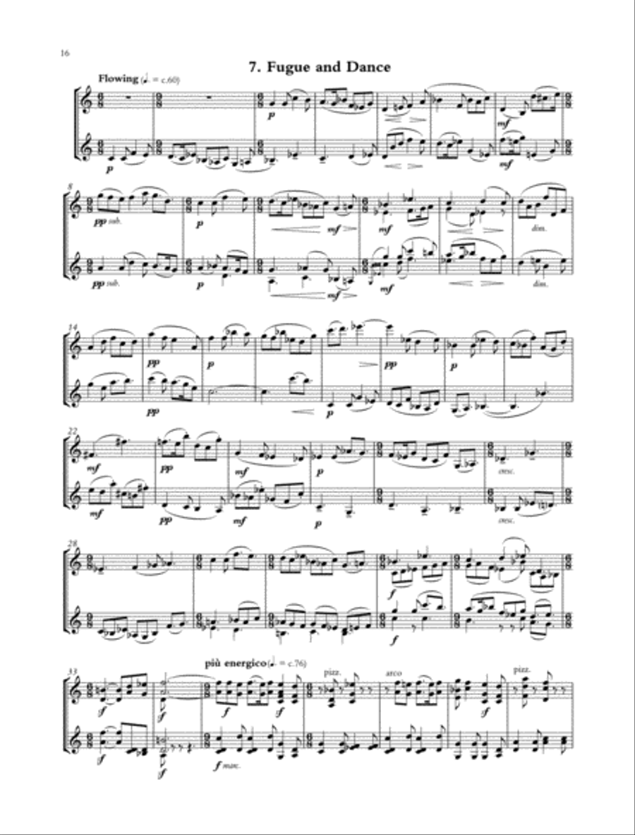 Eight Duos String Duet scores gallery preview page 5
