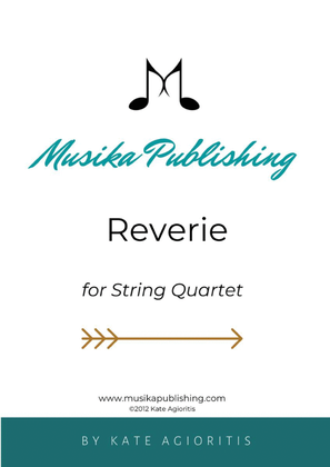 Book cover for Reverie - for String Quartet