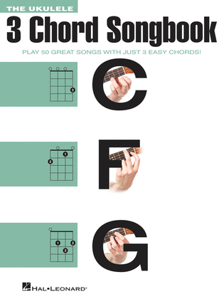 Book cover for The Ukulele 3 Chord Songbook