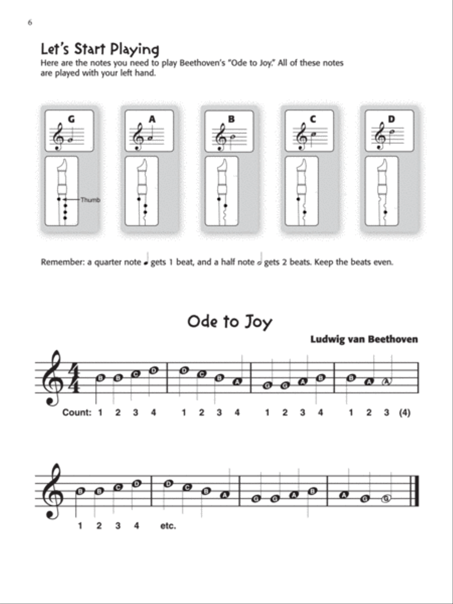 Wizard of Oz for Recorder Recorder scores gallery preview page 3