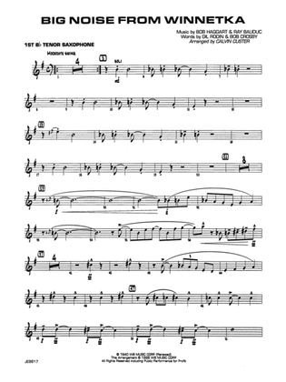 Big Noise from Winnetka: B-flat Tenor Saxophone