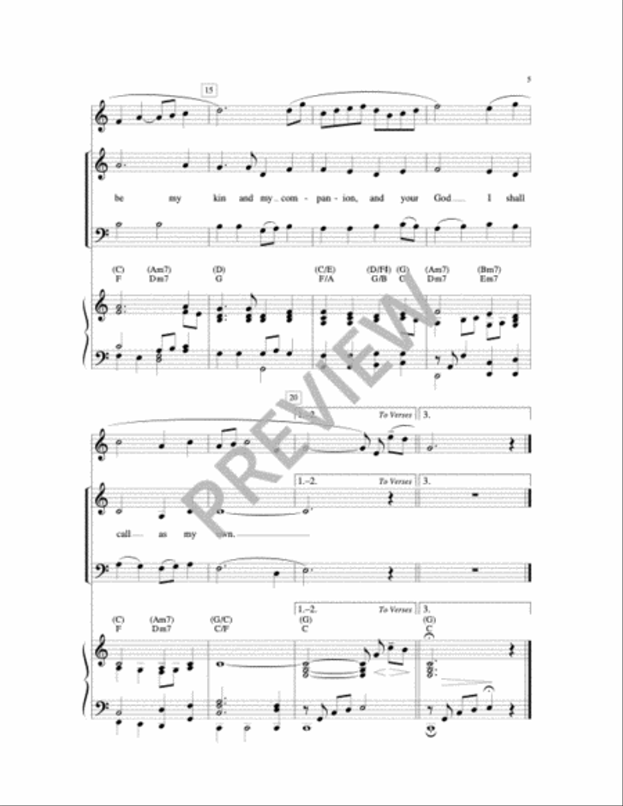 A Song of Ruth Baritone Horn scores gallery preview page 4