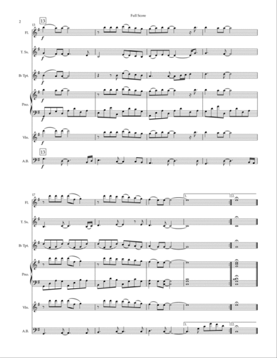 Forever Forever Large Ensemble scores gallery preview page 2