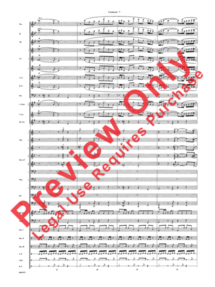 Africa: Ceremony, Song, and Ritual Concert Band scores gallery preview page 10