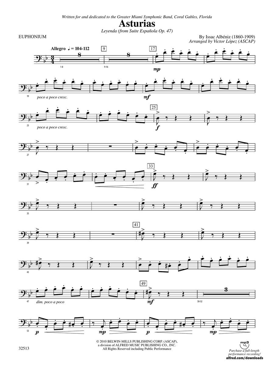 Asturias: Baritone B.C.