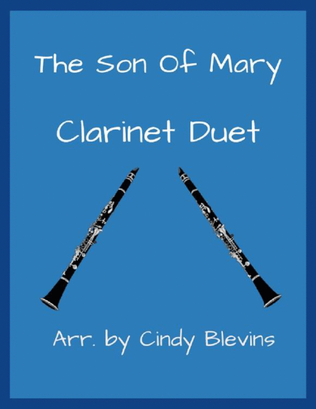 Book cover for The Son of Mary, for Clarinet Duet