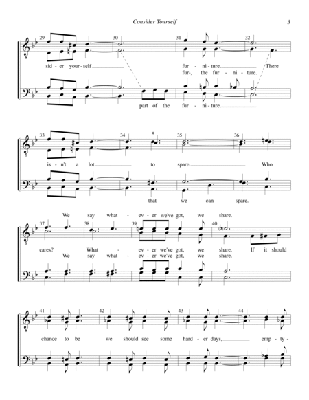 Consider Yourself (from Oliver) (arr. Tom Gentry)