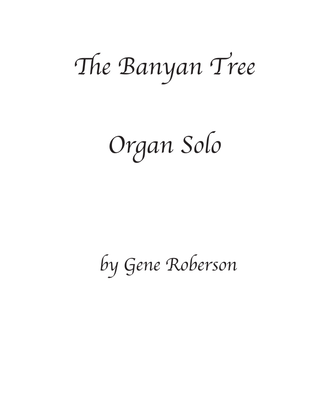 Book cover for The Banyan Tree Organ Solo