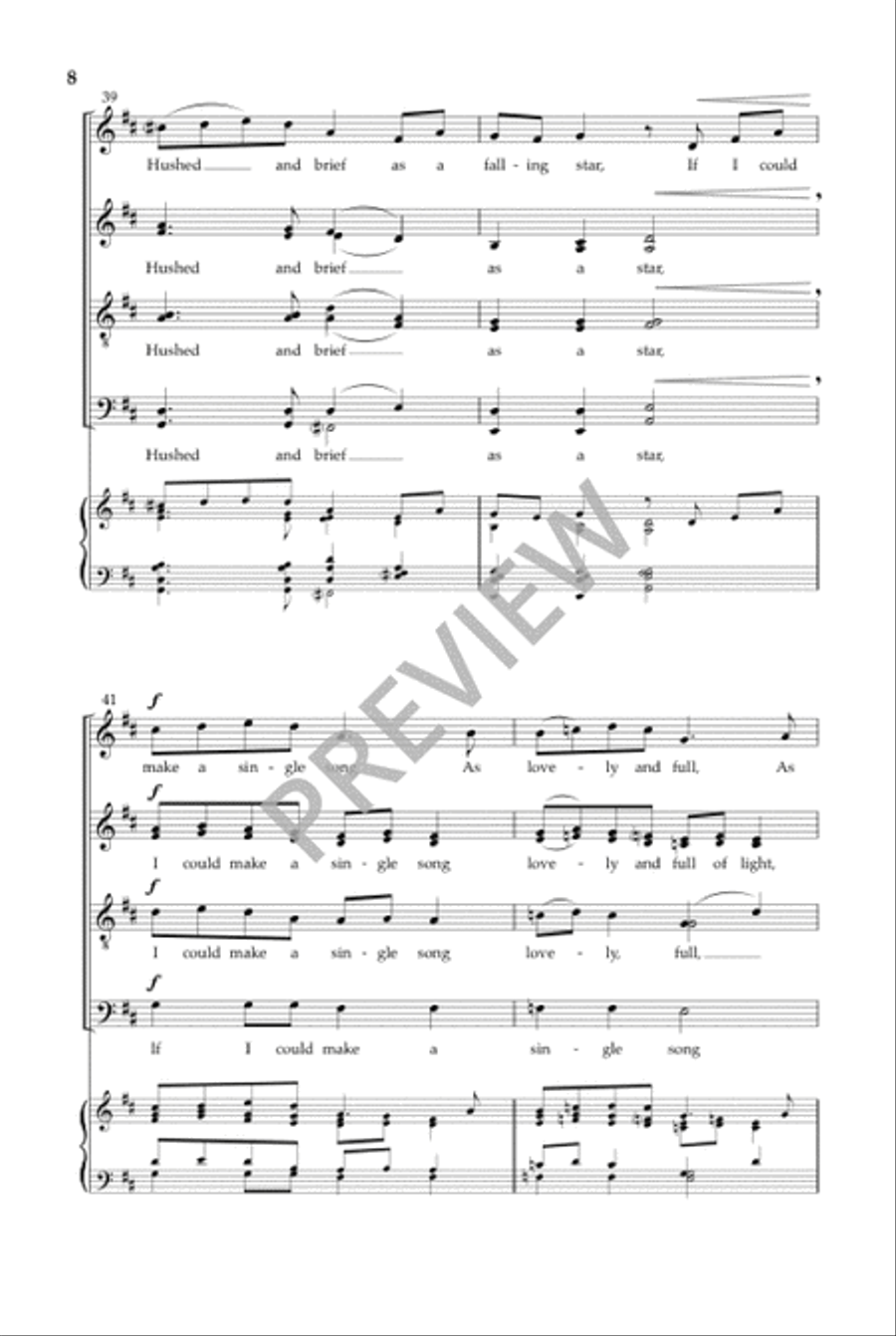 I Should Be Glad Divisi scores gallery preview page 9