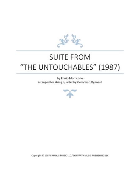 The Untouchables - Main Title