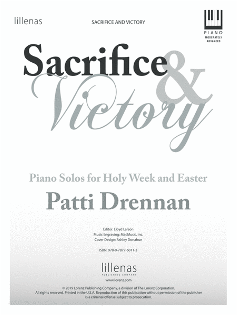 Sacrifice & Victory Piano Solo scores gallery preview page 1