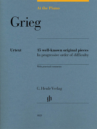 Book cover for Grieg: At the Piano