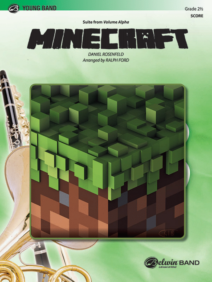 Minecraft Minecraft Concert Band scores gallery preview page 1