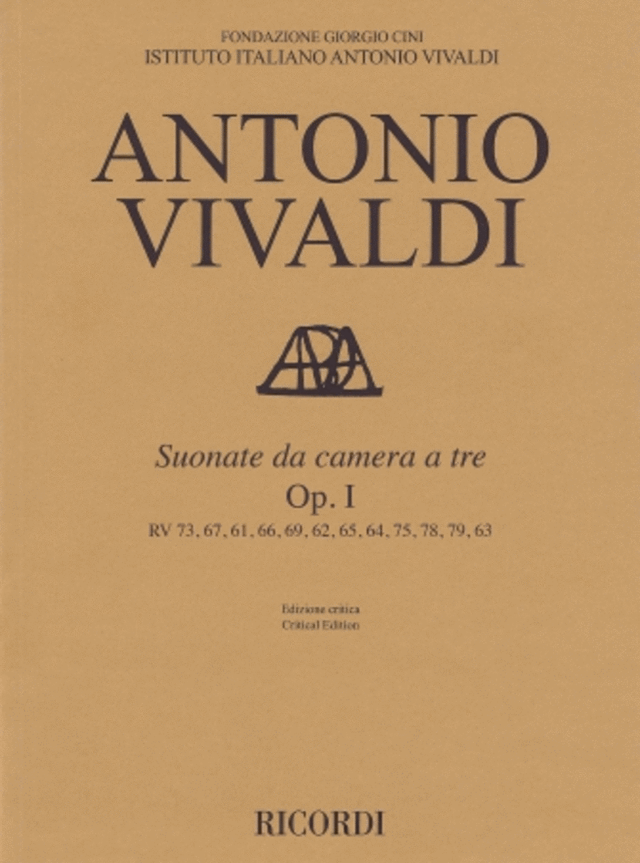 Suonate Da Camera a Tre Op. 1 String Trio scores gallery preview page 1