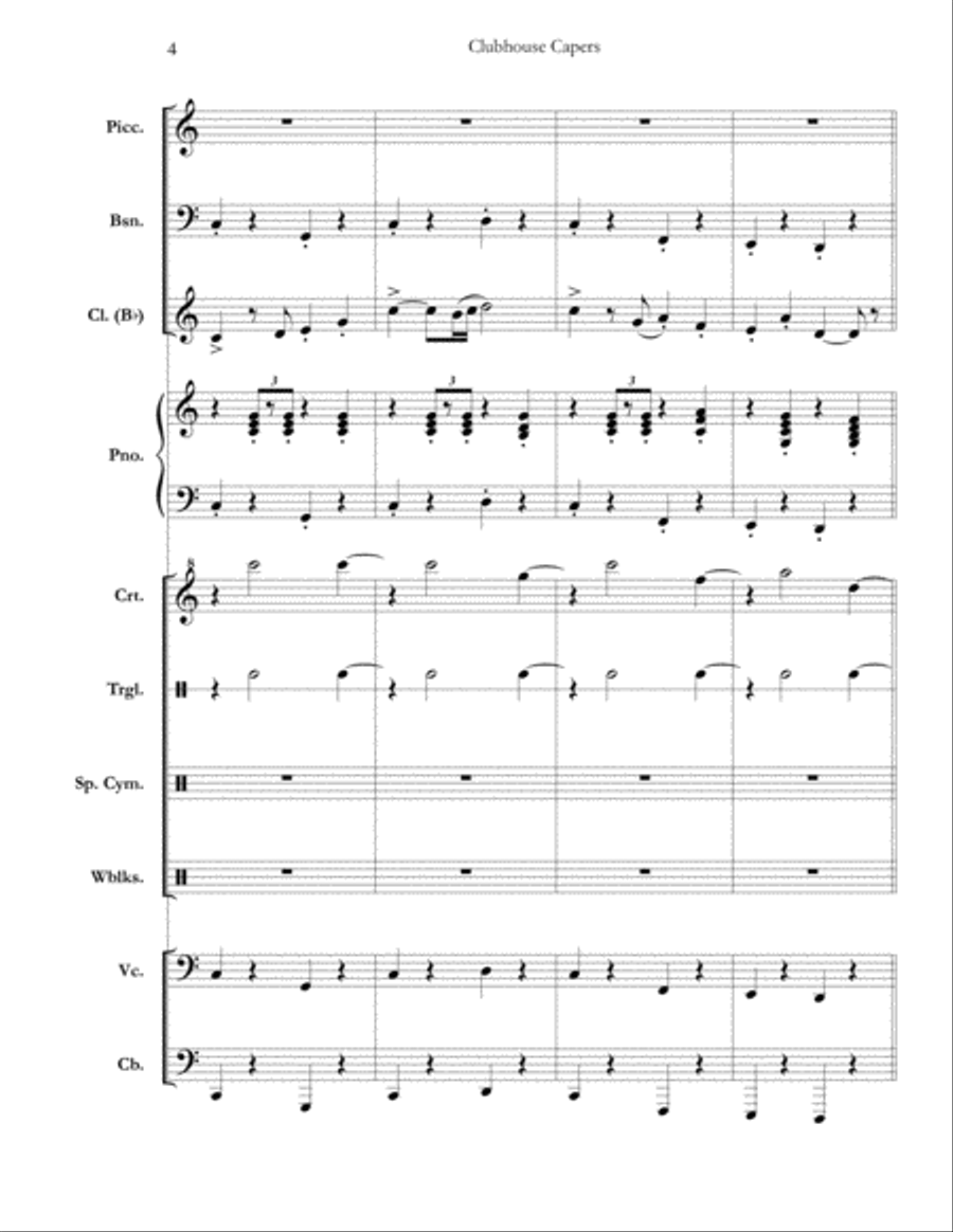 Bang Bang (my Baby Shot Me Down) Small Ensemble scores gallery preview page 4