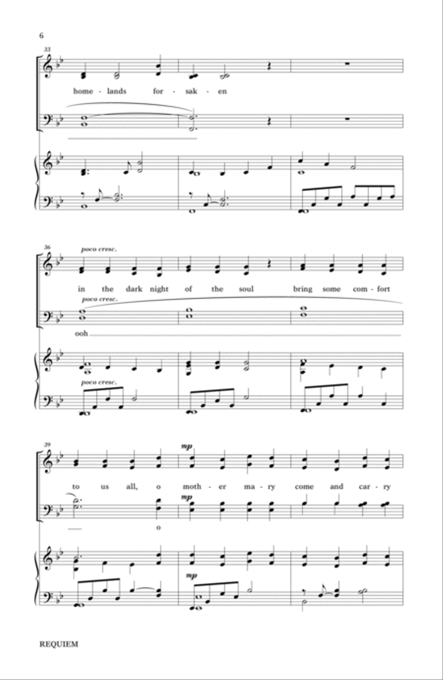 Requiem Requiem 4-Part scores gallery preview page 4