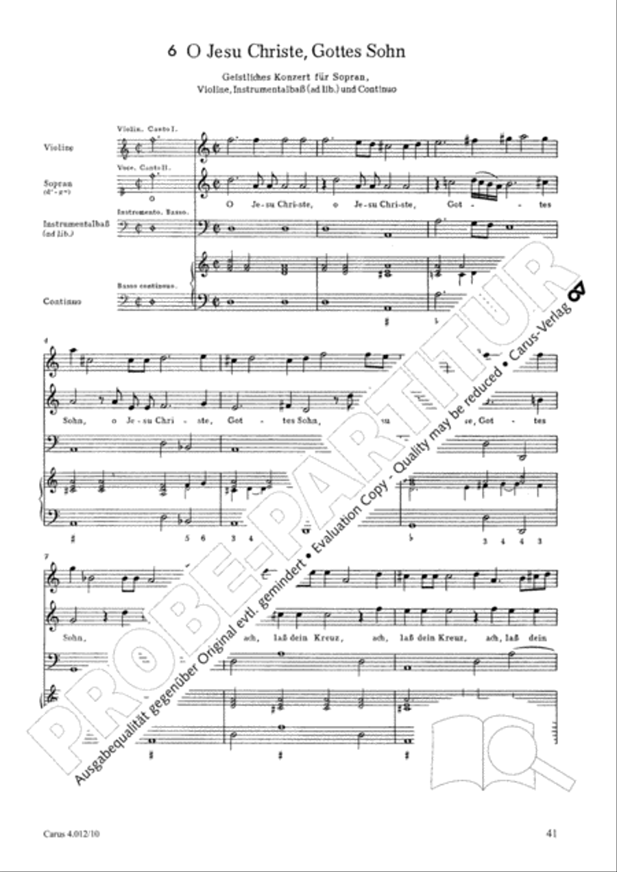 Opella Nova I. Teil 1618 Opella Nova I. Teil 1618 Collection / Songbook scores gallery preview page 42