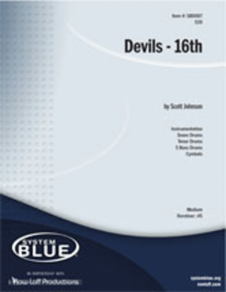 Devils 16th - Cadence/Ram Percussion Ensemble scores gallery preview page 1