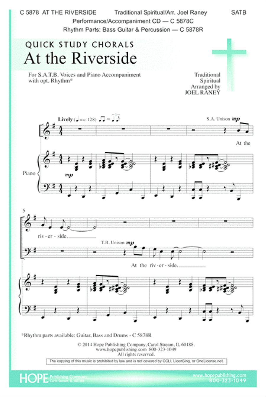 At the Riverside Choir scores gallery preview page 1