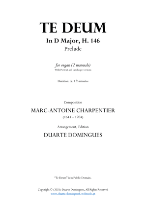Prelude - Te Deum in D Major, H. 146