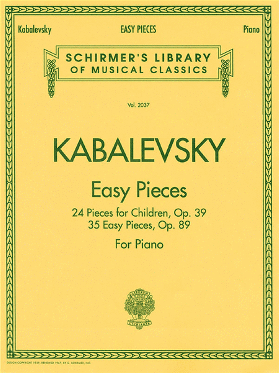 Easy Pieces Easy Pieces Easy Piano scores gallery preview page 1