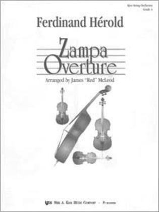 Book cover for Zampa Overture - Score