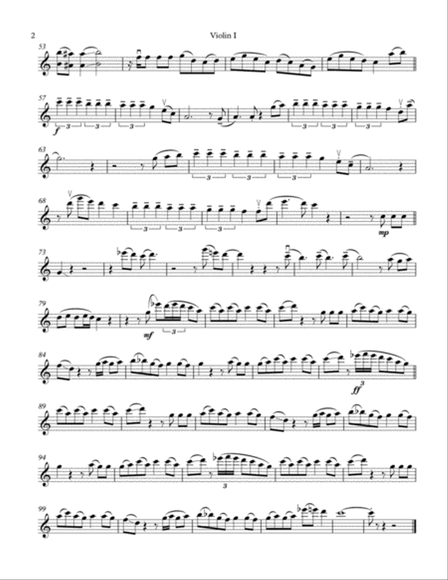 All About That Bass String Quartet scores gallery preview page 2