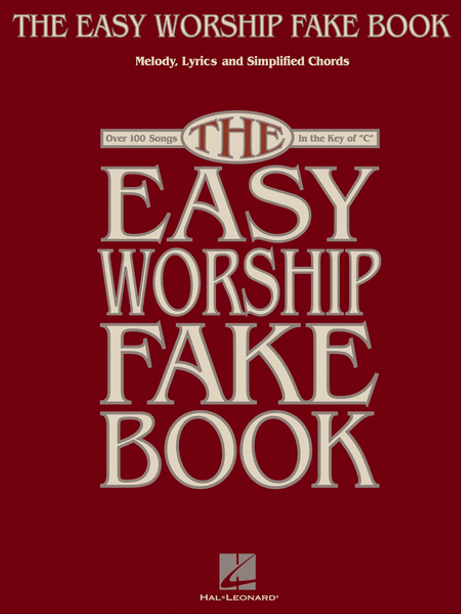 The Easy Worship Fake Book Piano scores gallery preview page 1