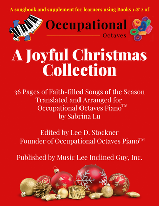 Book cover for Occupational Octaves™ Presents: A Joyful Christmas Collection