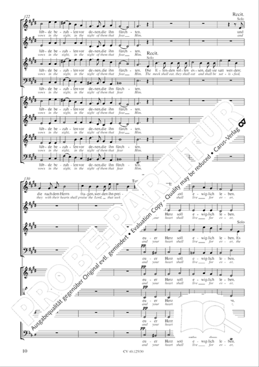 My God, where hast Thou me forsaken? 4-Part scores gallery preview page 11