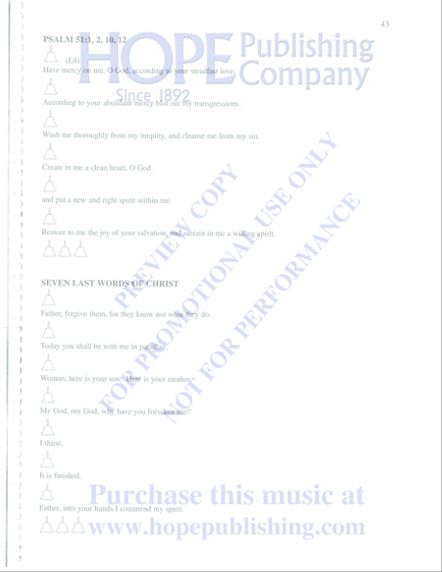 Practical Guide to Arranging Music for Organ, Choir, Handbells & Other Instrumen Choir scores gallery preview page 44