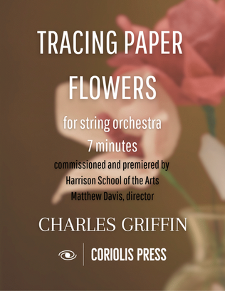 tracing paper flowers