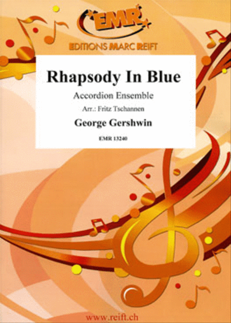 Rhapsody in Blue Accordion scores gallery preview page 1