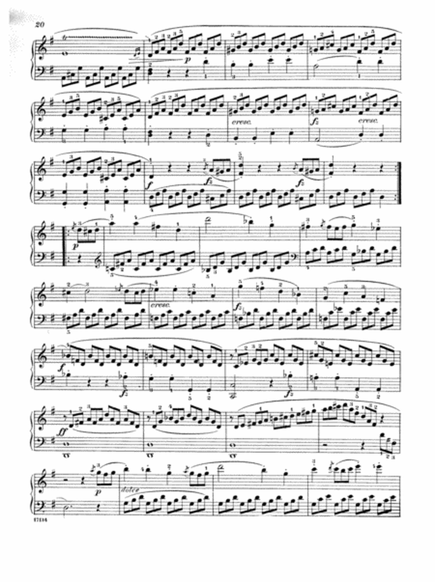 Clementi-Sonatina in G major Op.36 No.5( Original Version) image number null
