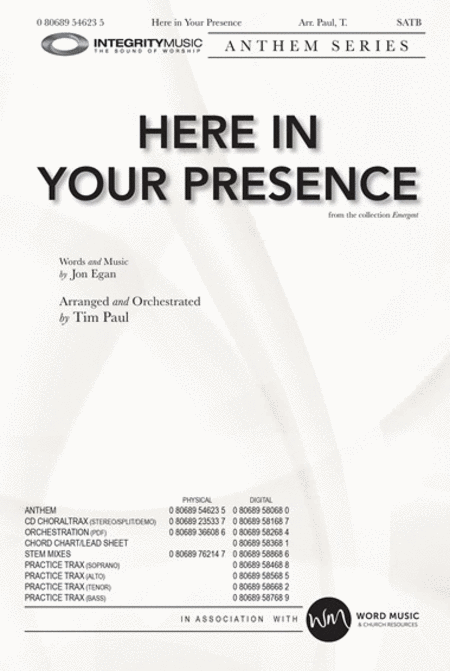 Here in Your Presence - Anthem