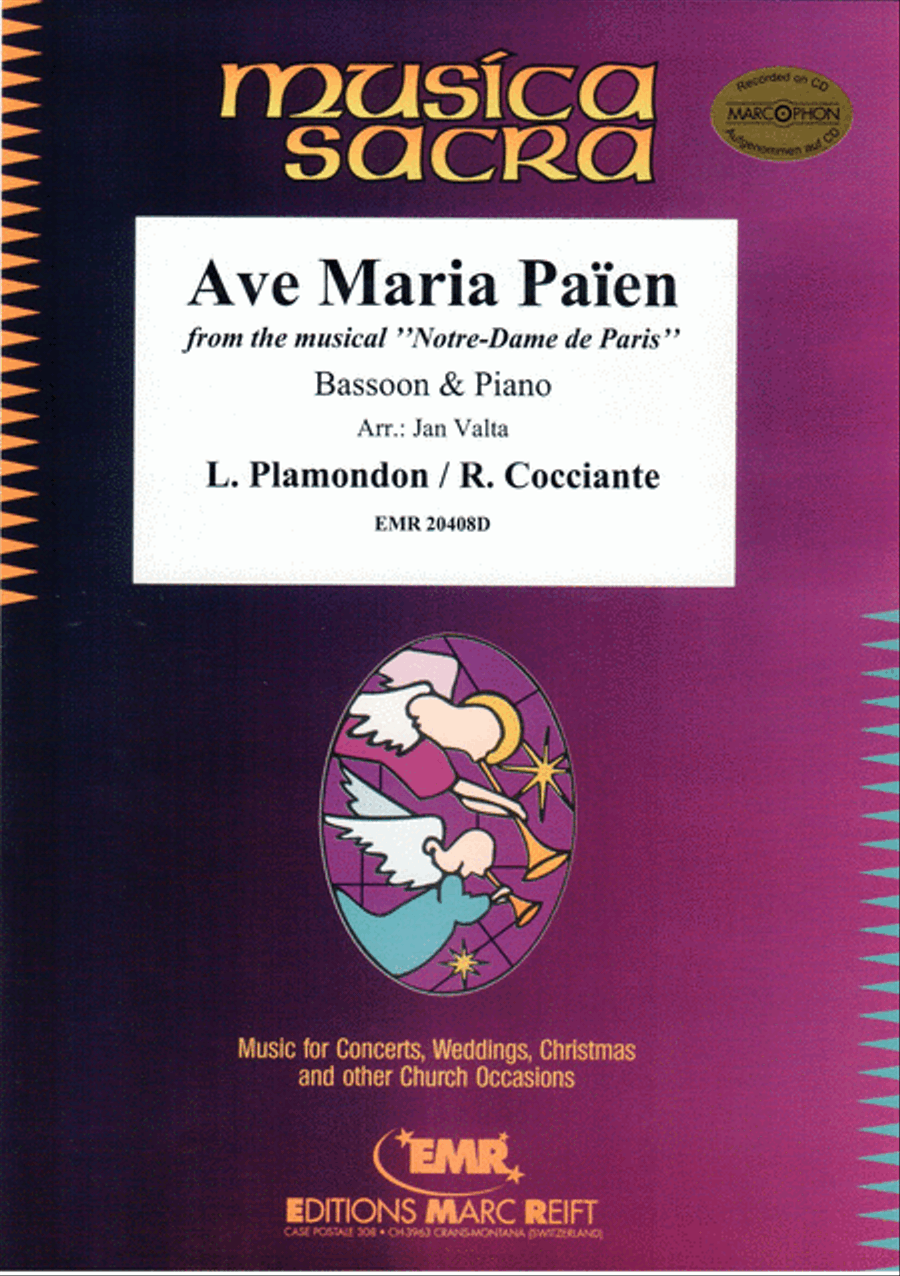 Ave Maria Bassoon Solo scores gallery preview page 1