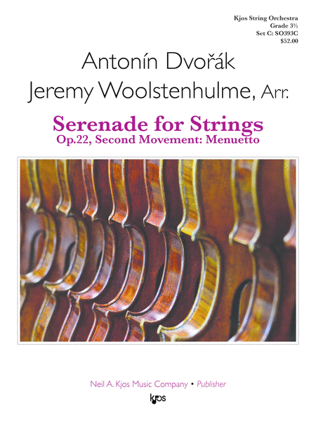 Serenade For Strings Op.22, 2Nd Mov Menuetto