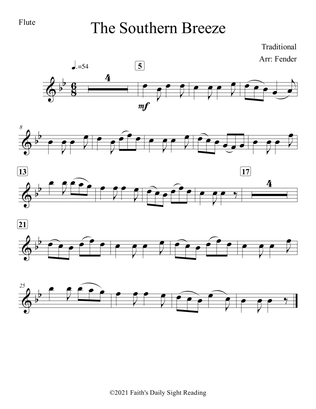 The Southern Breeze (Easy) (For Flute and Piano)